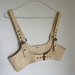 Free People Rebel Leather Harness